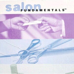 2000 Salon Fundamentals Cosmetology Career Textbook HC Hair Makeup Guide WHBS